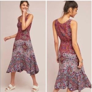 Anthropologie Maeve Violette Dress